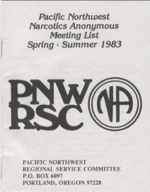 PNW Regional Meeting List from 1983